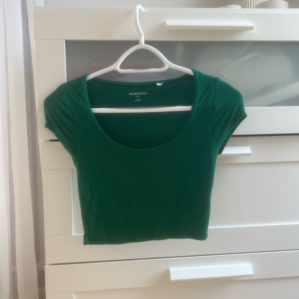 pacsun scoop neck tee